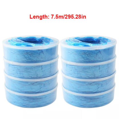 8pcs Nappy Disposal System Refill Cassettes Wrappers Bag Sacks Pack Bin Bags - Image 8