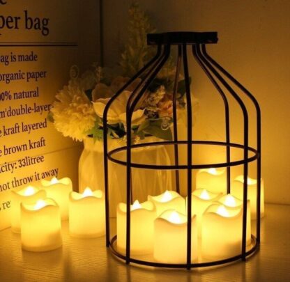 24PCS Led Tea Lights Candles LED FLAMELESS Battery Operated Wedding Party UK - Image 3