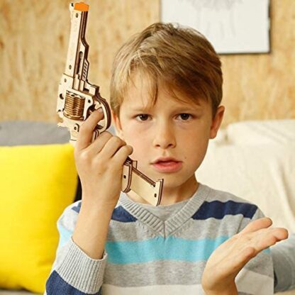 Robotime Gun Blocks Model Buliding Kit Toys Gift For Children Kids Boys Birthday Gift - Image 2