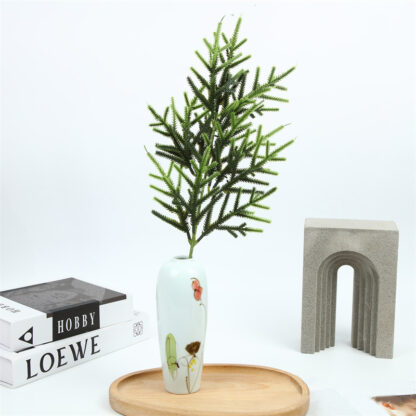 12pc Artificial Norfolk Pine Branches  Pine Needle Branch For Christmas Decor - Image 8