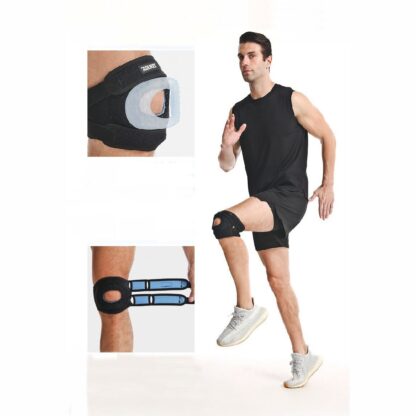 Pressurize Patella Knee Brace Adjustable Patellar Tendon Support Strap & Gel Pad - Image 4
