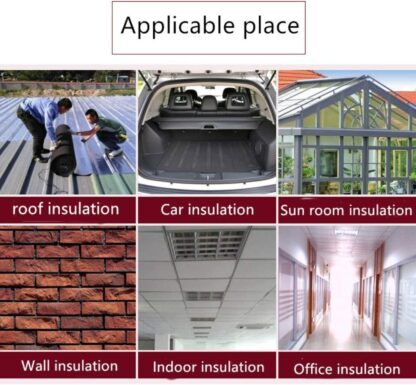 10M 10mm Sound Deadening Roll Car Van Heat Insulation Thick Closed Cell Foam Mat - Image 6