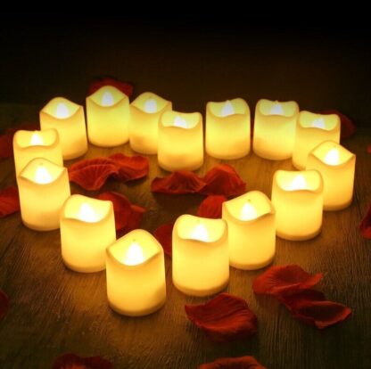 24PCS Led Tea Lights Candles LED FLAMELESS Battery Operated Wedding Party UK - Image 7