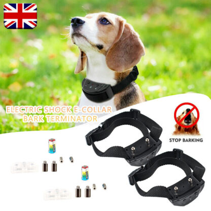 Dog Training Pet Collar Electric Anti E-Collar Shock Bark Barking Stop Control - Image 9