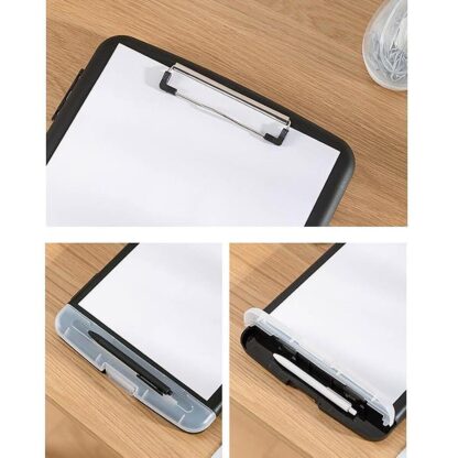 Clipboard With Storage Case Plastic A4 Clipboard Storage Box For School&office - Image 8