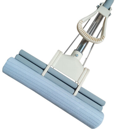 Sponge Mop Super Absorbent Squeegee Floor Mop Cleaning Telescopic Handle Head - Image 3