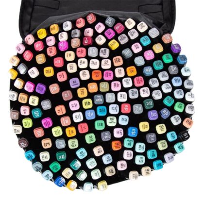 168 Colors Dual Tip Art Markers Color Pens Drawing Watercolour Kids &  Gift - Image 4