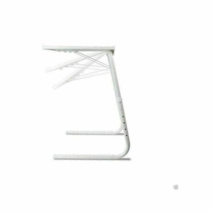 Portable Folding Table Adjustable Table Desk For TV Dinner Laptop Tray Sofa - Image 4