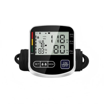 Multifunctional Home Blood Pressure Monitor With Cuff, Records 99 Measurements And Tracks Heart Rate - Image 6