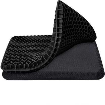 Gel Seat Cushion For Lower Back Pain Pressure Relief Wheelchair Car Office Pad - Image 4