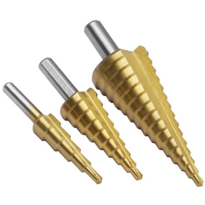 Step Drill Set Cone Drill Cone Drill Metal - Image 2