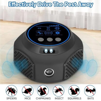 Mosquito Killer Lamp Electric Rechargeable Bug Zapper Fly Insect Trap UV Light - Image 8