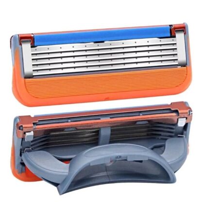 32PCS Shaving Razor Blades Refills Compatible For Fusion 5 Proglide - Image 7
