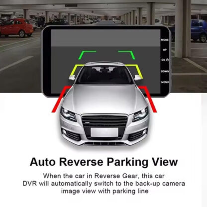Dashcam Pro DUAL REAR Car Camera  Wide Angle 1080p With 32GB SD Card - Image 9