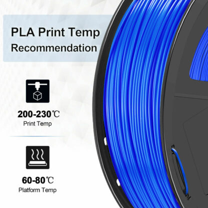 3D Printer Consumables PLA Plus 1.75mm 1KGRoll High Temperature Roll Printing Color - Image 2