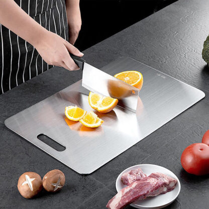 Cutting Board Double-Sided Titanium Cutting Boards For Kitchen Camping - Image 5