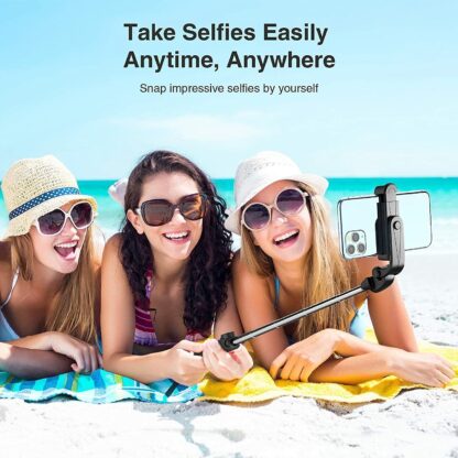Bluetooth Selfie Tripod Telescopic Stick Remote Monopod Extendable Phone Holder - Image 7