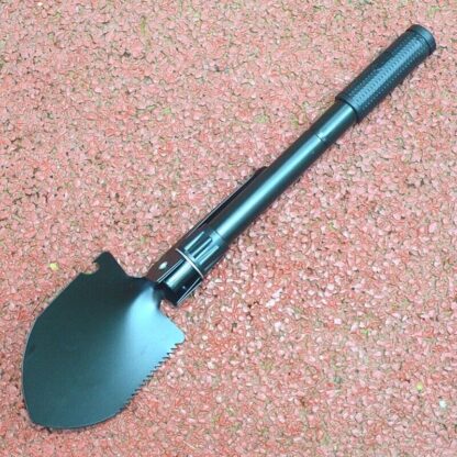 Multifunction Portable Mini Folding Shovel Outdoor Camping Spade Compass UK - Image 5