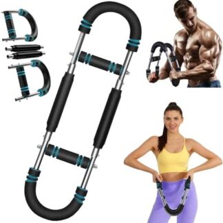 Twister Arm Trainer, Adjustable Chest Workout Equipment, Arm Trainer for Men, Arm Exercise Equipment, Chest Trainer for Men, Shoulders and Forearms Muscle Training Fitness Equipment