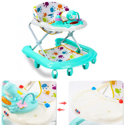 Baby Walker Bouncer First Steps Push Along Activity Music Ride On Car Melody UK - Image 2
