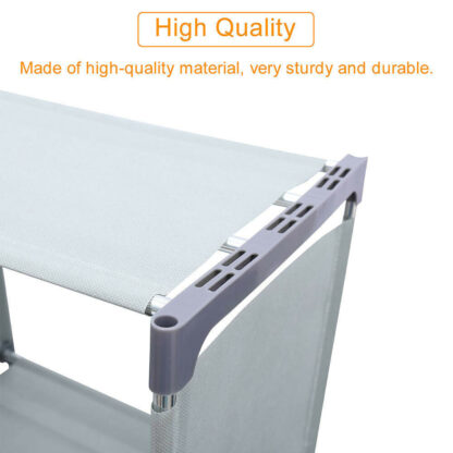 6 Tier 5 Cubes Modern Book Shelves Storage Shelf Bookcase Display Unit Organizer - Image 2