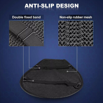 3D Motorbike Gel Pad Motorcycle Seat Cushion Seat Protection Pad For Long Rides - Image 4