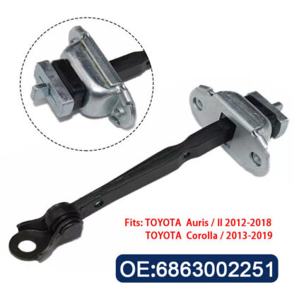 Rear Door Hinge Stop Check Strap Limitery Right Left Fits   Auris II 12-18 - Image 3