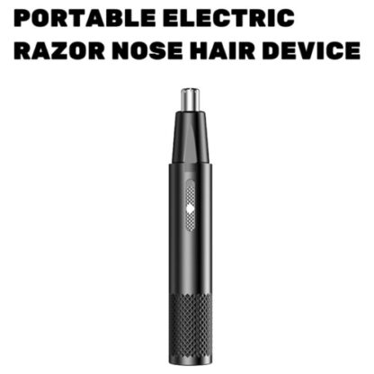 Rechargeable Men Electric Nose Hair Clipper Trimmer Ear Face Eyebrow Shaver USB - Image 3