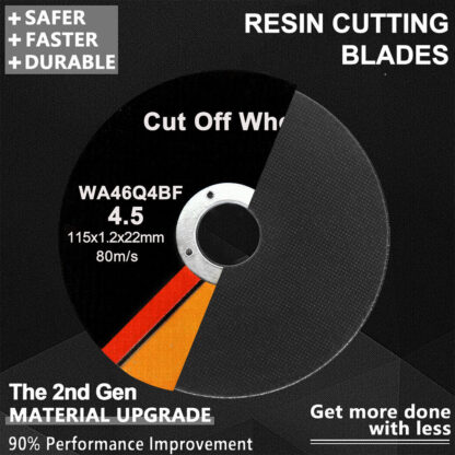 115mm ULTRA THIN 1mm METAL CUTTING BLADE DISC FOR STEEL & STAINLESS ANGLE50PCS - Image 4
