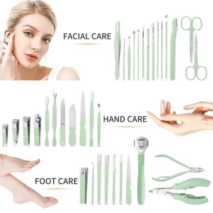 35pcs Manicure Set Personal Care Toenail Clippers Professional Nail Clipper - Image 8