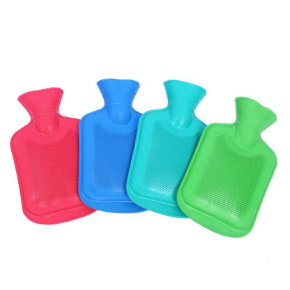 3 Pack 2L HOT WATER BOTTLE NATURAL RUBBER WARMER LARGE PAIN RELIEF HEAT ACHING - Image 8