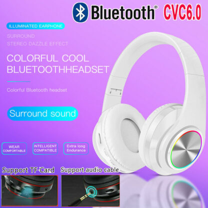 Wireless Bluetooth Headphones Over-Ear Noise Canceling All Devices - Image 7