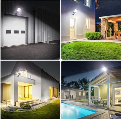 Commercial  504 LED Outdoor Dusk To Dawn Solar Street Light Road Lamp - Image 3