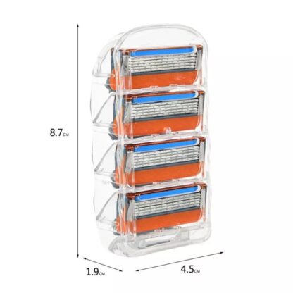 32PCS Shaving Razor Blades Refills Compatible For Fusion 5 Proglide - Image 10