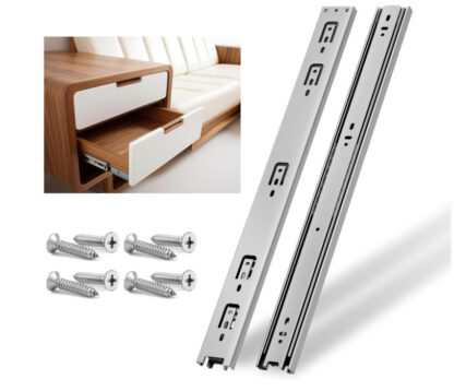 10-16 Heavy Duty Cold Rolled Steel Full Extension Ball Bearing Drawer Slides - Image 8