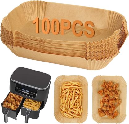 Disposable Air Fryer Paper Liners, Air Fryer Non-stick Accessories UK - Image 5