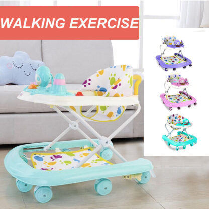 Baby Walker Bouncer First Steps Push Along Activity Music Ride On Car Melody UK - Image 9