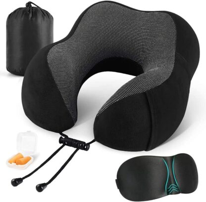 Memory Foam U Shaped Travel Pillow Neck Support Soft Head Rest Car Plane Cushion - Image 2