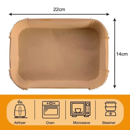 Disposable Air Fryer Paper Liners, Air Fryer Non-stick Accessories UK - Image 9