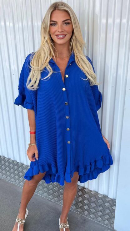 Ladies Pleated Dress - Image 2