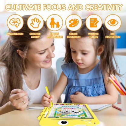 Magnetic Drawing Board For Kids Doodle Dot Art Educational Preschool Toys - Image 10