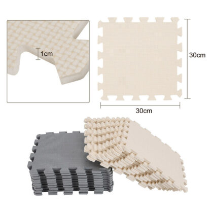20X Large Soft Foam Kids Floor Mat Jigsaw Tiles Interlocking Garden BBQ Play Mat - Image 4