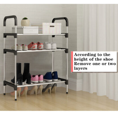 4TIER Shoe Rack Stand Heavy Duty Sturdy Storage Lightweight Compact Space Saving - Image 10