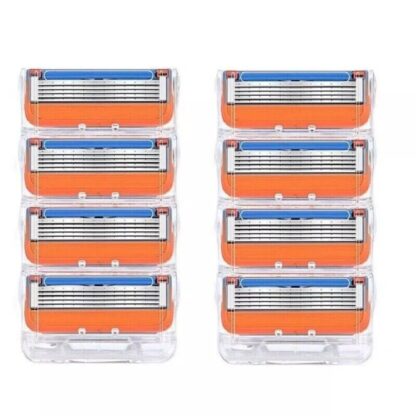 32PCS Shaving Razor Blades Refills Compatible For Fusion 5 Proglide - Image 4