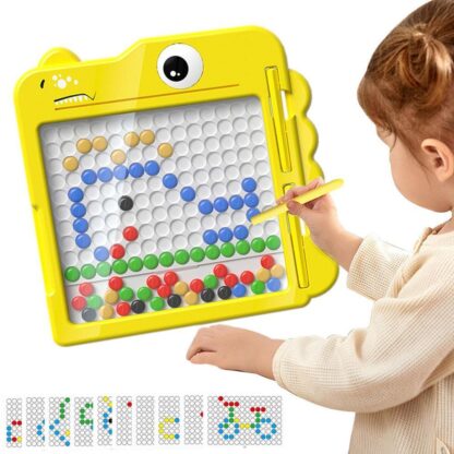 Magnetic Drawing Board For Kids Doodle Dot Art Educational Preschool Toys - Image 3