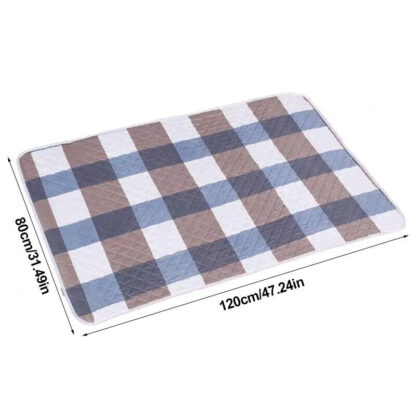 Reusable Incontinence Bed Pad Absorbent Washable Bed Mattress Protector 80X120cm - Image 2