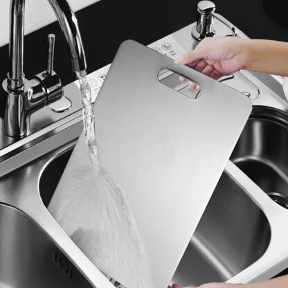 Cutting Board Double-Sided Titanium Cutting Boards For Kitchen Camping - Image 6
