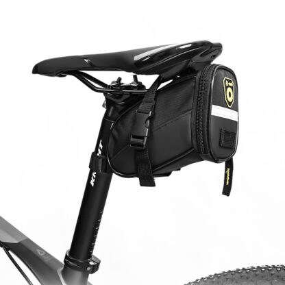 Waterproof Saddle Bag, Strap Mount Seat Pack, Bike Seat Bag, Bicycle Saddle Bag, Cycling Bag For Mountain Road Bikes - Image 5