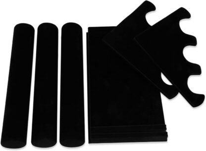 Velvet 3 Tier Jewellery Display Stand Organizer Detachable Bracelet Watch Holder - Image 3