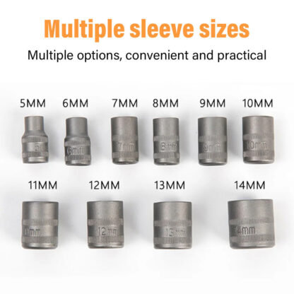 38Pcs Set Rachet Screwdriver Bit Set Socket Slotted Phillips Pozi Torx Hex Tool - Image 2
